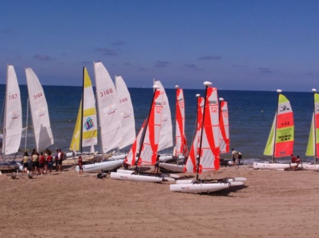  Clases de navegación en Villers sur mer 